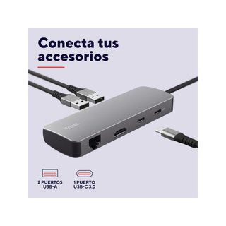 Trust Vylor Hub USB C 8-en-1 HDMI