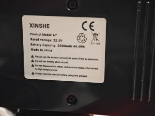 Aspiradora XINSHE A7 6 en 1 550W