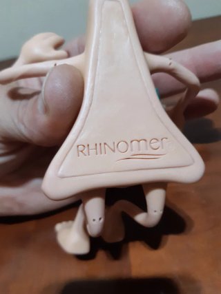 Figura promocional Rhinomer PVC vintage