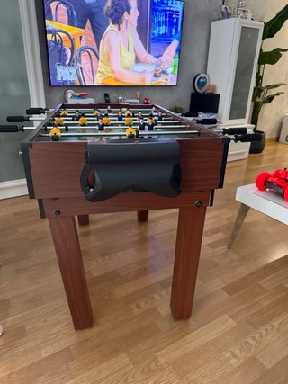 Futbolín de mesa 118 cm larg 100 cm anc 83 alto