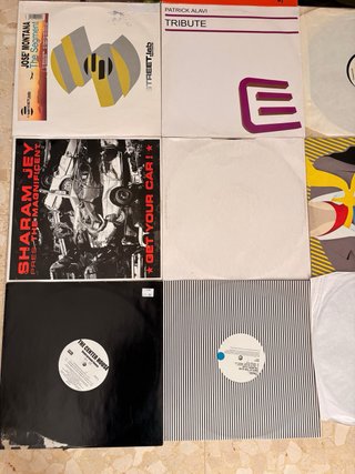 40 Vinilos House & Electrónica - Como Nuevos