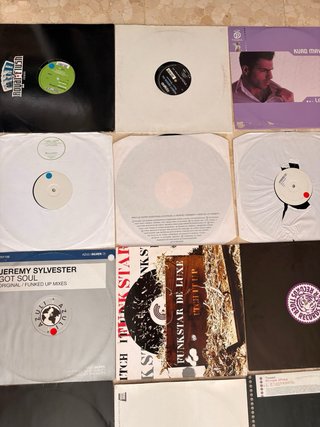 40 Vinilos House & Electrónica - Como Nuevos