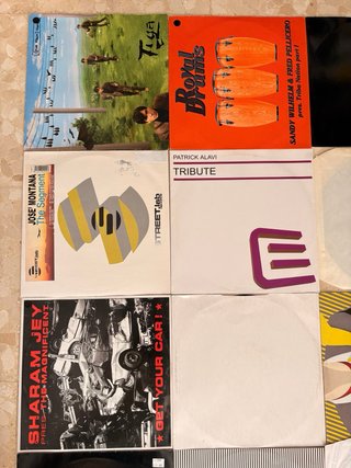 40 Vinilos House & Electrónica - Como Nuevos