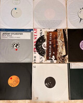 40 Vinilos House & Electrónica - Como Nuevos