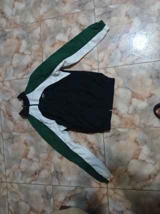 Set sportivo Lacoste nero e verde