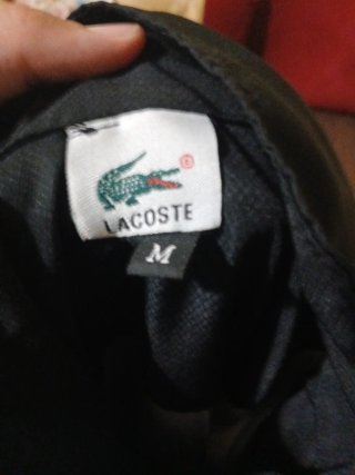 Set sportivo Lacoste nero e verde