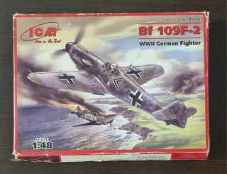 Maqueta Avión ICM Bf 109F-4/B 1/48
