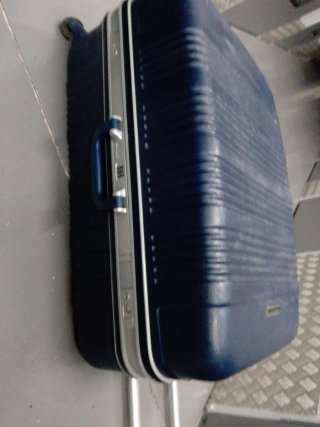 Maleta Grande RICHIER Azul 4 Ruedas con codigo