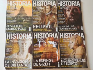 Lote 30 Revistas Historia National Geographic (Col