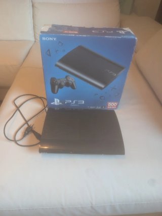 PS3 Ultraslim Sony 500GB con caja original