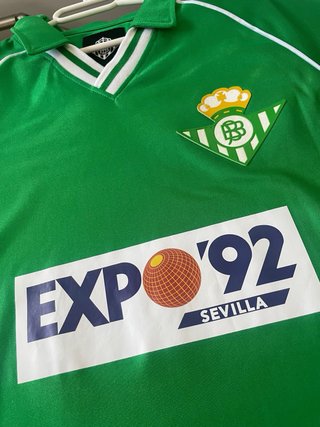 Camiseta Retro OFICIAL del Real Betis EXPO '92
