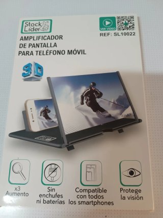 Amplificador Pantalla Móvil Stock Líder