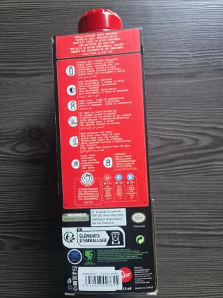 Botella Super Mario Roja