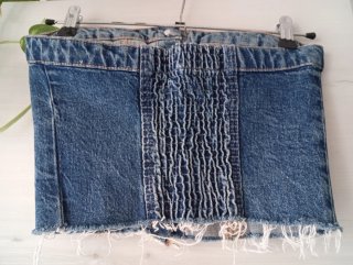 Top vaquero denim
