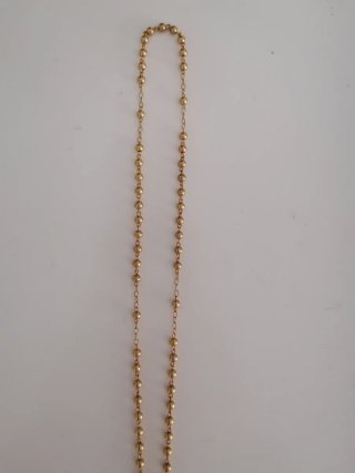 Rosario dorado 29cm