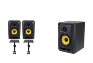 KRK RP5 Rokit Classic Monitors+ Soporte Escritorio