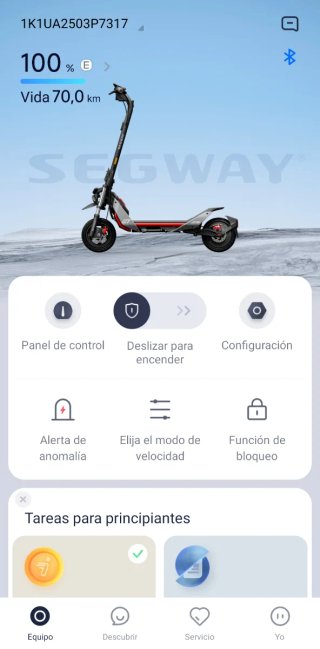 Patinete eléctrico Segway ZT3 PRO