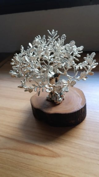 Árbol Encina Bronce Plateado
