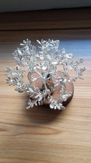 Árbol Encina Bronce Plateado