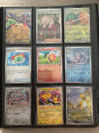 Colección Cartas Pokémon: Deoxys, Pikachu, Chansey