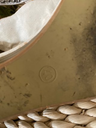 Sandalias blancas perlas talla 40
