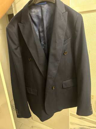 Americana azul marino