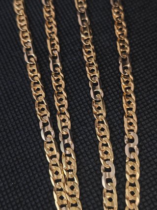 Cadena oro 18k tipo arabesca.051-02-00637