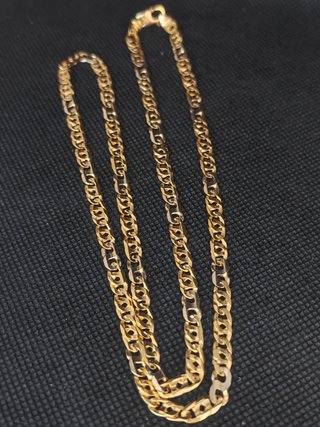Cadena oro 18k tipo arabesca.051-02-00637