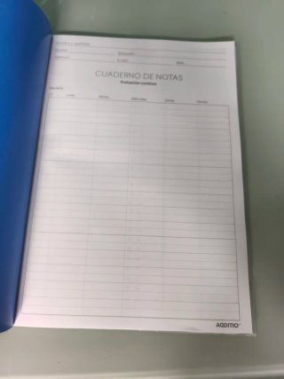 Cuaderno Notas Additio Profesorado