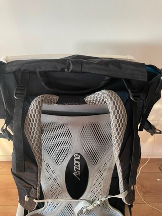 Mochila Trekking Lowe Alpine 35+10L Negra/Gris