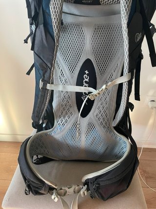 Mochila Trekking Lowe Alpine 35+10L Negra/Gris