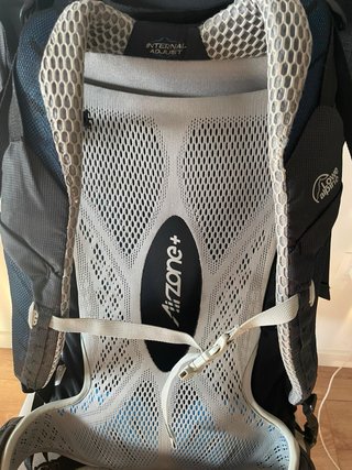 Mochila Trekking Lowe Alpine 35+10L Negra/Gris