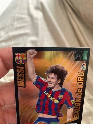 Cromo Messi Balón de Oro 100 Adrenalyn 2009/2010