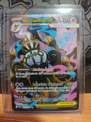 Carta Pokémon Mega-Chandelure EX 099/084