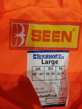 Chaqueta Parka Alta Visibilidad - NUEVA