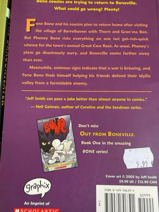 Jeff Smith. Bone. Vol. 1, 2, 3, 4