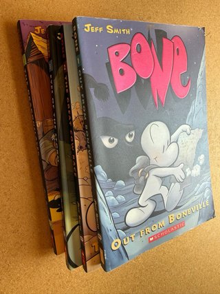 Jeff Smith. Bone. Vol. 1, 2, 3, 4