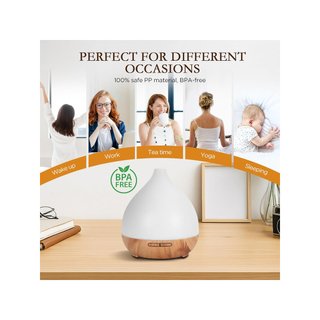 Cozary Difusor Aromas 400ml Humidificador LED