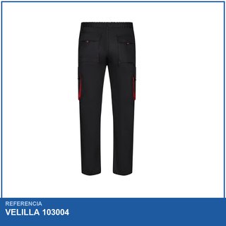 VELILLA 103004 Pantalón trabajo bicolor