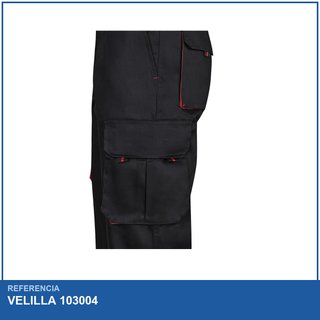 VELILLA 103004 Pantalón trabajo bicolor