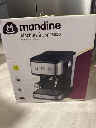 Cafetera Espresso Mandine 20 bares