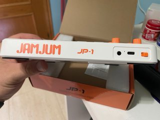 Controlador MIDI JAMJU JP-1 Pads Naranja/Blanco