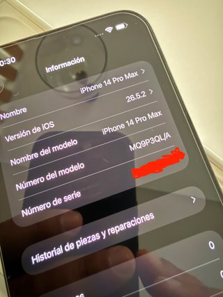 iPhone 14 Pro Max 128GB Negro Espacial