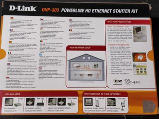 Kit PLC D-Link DHP-303 Ethernet