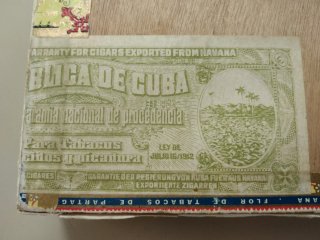 Caja de Puros Partagás Vacía - Habana