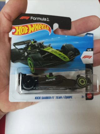 Hotwheels F1 Williams Racing y Kick Sauber