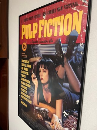 Póster Pulp Fiction Cannes 1994