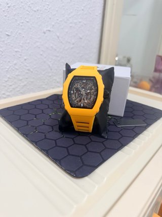 Reloj Automático Hombre Amarillo