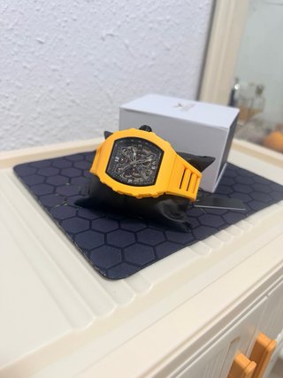 Reloj Automático Hombre Amarillo