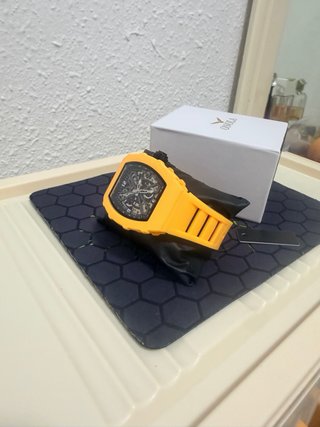 Reloj Automático Hombre Amarillo